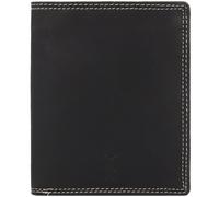 Jack Kinsky Baltimore 100 Porte-monnaie en cuir 11 cm noir