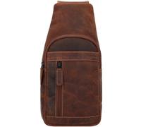 Jack Kinsky Baltimore 17 Sac à bandoulière en cuir 30 cm brun