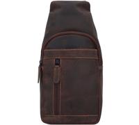 Jack Kinsky Baltimore 17 Sac à bandoulière en cuir 30 cm brun