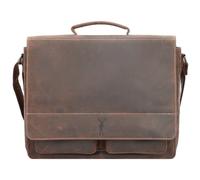 Jack Kinsky Baltimore 6 Porte-documents en cuir 37 cm brun