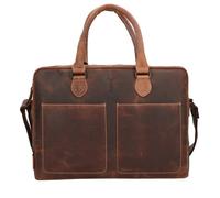Jack Kinsky Baltimore 7 Porte-documents en cuir 39 cm brun