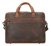 Jack Kinsky Baltimore 8 Porte-documents en cuir 40 cm pour ordinateur portable brun