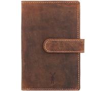 Jack Kinsky Baltimore 818 Porte-monnaie RFID cuir 15 cm brun