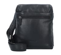 Jack Kinsky Brisbane Sac à bandoulière Cuir 22 cm noir