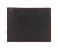 Jack Kinsky Monterey Porte-monnaie Protection RFID Cuir 12.5 cm brun