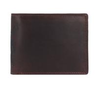 Jack Kinsky Monterey Porte-monnaie Protection RFID Cuir 13 cm brun