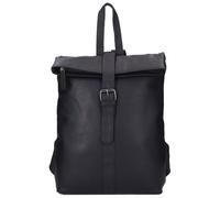 Jack Kinsky Montreal City sac à dos en cuir 31 cm noir