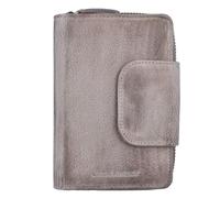 Jack Kinsky Nassau 511 Porte-monnaie en cuir 10 cm gris