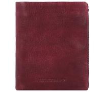 Jack Kinsky Nassau 515 Porte-monnaie en cuir RFID 10 cm rouge