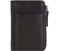 Jack Kinsky Porte-cartes de crédit Brisbane RFID en cuir 7 cm noir