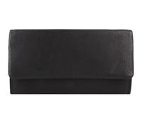 Jack Kinsky Porte-monnaie Brisbane cuir RFID 18,5 cm noir