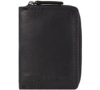 Jack Kinsky Porte-monnaie Brisbane cuir RFID 7,5 cm noir