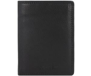 Jack Kinsky Porte-monnaie Brisbane cuir RFID 9,5 cm noir