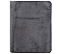 Jack Kinsky Porte-monnaie Nelson RFID cuir 10 cm gris