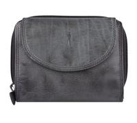 Jack Kinsky Porte-monnaie Nelson RFID cuir 12,5 cm gris