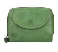 Jack Kinsky Porte-monnaie Nelson RFID cuir 12,5 cm vert