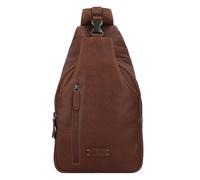 Jack Kinsky Porto 12 Sac à bandoulière en cuir 38 cm brun