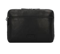 Jack Kinsky Porto Sac à bandoulière Cuir 33 cm noir