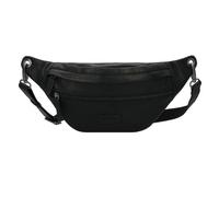 Jack Kinsky Porto Sac banane Cuir 30 cm noir