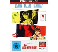 Jack Lemmon;Shirley Mac Laine - Das Appartement (Mediabook) (4k Uhd) [Blu-ray]