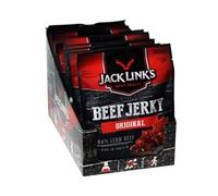 Jack Link's | Beef Jerky (12x40g) | Viande de Bœuf séché | Bœuf séché protéiné - Original