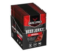 Jack Links Beef Jerky Clipstrips Protéine de Bœuf - 12 * 25 GR