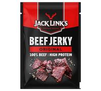 Jack Link's Beef Jerky Original Lot de 12 lanières de viande sèche de bœuf riche en protéines - 25 g - Viande déshydratée