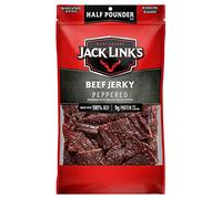 Jack Link's Meat Snacks Beef Jerky, Peppered, 8 Ounce