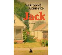 Jack - Marilynne Robinson - Actes sud - Poche - Roman