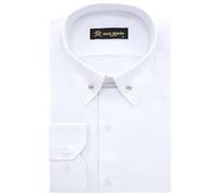 Jack Martin - Chemise à col épingle - Chemises Formelles Coupe Slim pour Homme (Blanc,XL)