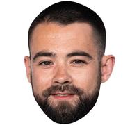 Jack McMullen (Beard) Big Head. Masque plus grand que nature.