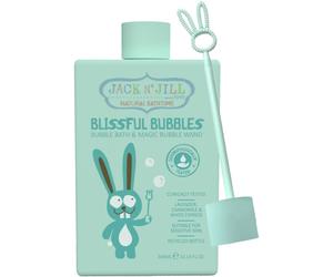 Jack N’ Jill Natural Bathtime Blissful Bubbles bain moussant avec tube à bulles de savon 300 ml
