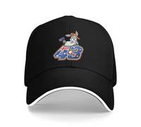 Jack numéro 43 Moto GP Racing Casquettes de Baseball féminines Femmes imprimant Casquette de Golf de Plage Masculine Casquette de Camionneur