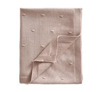 Jack o Juno Couverture tricotée pour bébé Bubble 80x100 cm Dusty pink