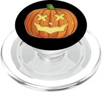Jack O Lantern Citrouille Halloween PopSockets PopGrip pour MagSafe