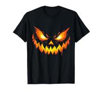 Jack O Lantern Scary Carved Pumpkin Face Halloween Costume T-Shirt