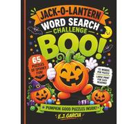 Jack-o'-Lantern Word Search Challenge: Large Print Word Search Puzzles Filled with Halloween Park Adventures, Friendly Monsters, and Family-Friendly Fun