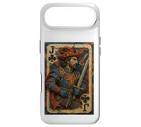 Jack of Clubs Warrior Knight Medieval Fantasy Lucky Poker Coque pour iPhone Air