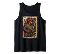 Jack of Clubs Warrior Knight Medieval Fantasy Lucky Poker Débardeur