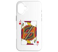 Jack of Hearts Carte à Jouer de Poker Blackjack Coque pour iPhone 16 Plus