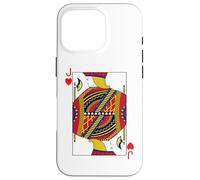 Jack of Hearts Carte à Jouer de Poker Blackjack Coque pour iPhone 16 Pro