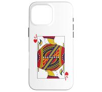 Jack of Hearts Carte à Jouer de Poker Blackjack Coque pour iPhone 16 Pro Max