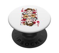 Jack of Hearts | Costume moderne Royal Flush Group PopSockets PopGrip Adhésif