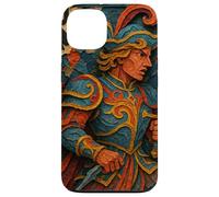 Jack of Spade Playing Card Paper Cut Lucky Poker Coque pour iPhone 13