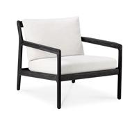 Jack Outdoor Fauteuil de détente teck noir laqué Ethnicraft - ETHNICRAFT 10231