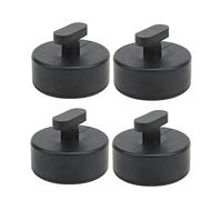 Jack Pad Caoutchouc 4PCS pour -C8,Support Anti-Friction Statique,Pucks de Soulèvementpour Atelier Mécanique