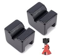 Jack Pad en Caoutchouc, 2 Pcs Adaptateurs en Caoutchouc pour Support de Cric, Cric de Levage de Voiture Adaptateur, Support Universel en Caoutchouc Fendu