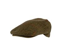Jack Pyke Casquette Plate en Laine Mélangée Tweed Marron 59