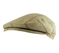 Jack Pyke Casquette Plate Mélange Laine Tweed Chasse