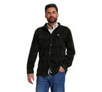 JACK PYKE Chemise à manches longues en polaire à carreaux verts, Vert, XXXL